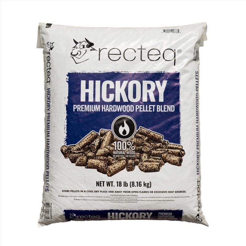 Recteq J057 Hardwood Pellets All Natural Hickory 18 lb