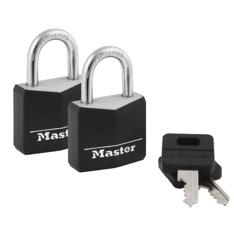 Master Lock 131T 1-3/16 in. W Steel Double Locking Covered Padlock