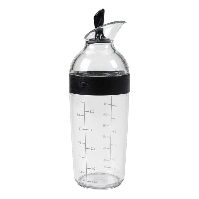 Oxo 1188500 Good Grips Black Plastic Salad Dressing Shaker 1.5 cups