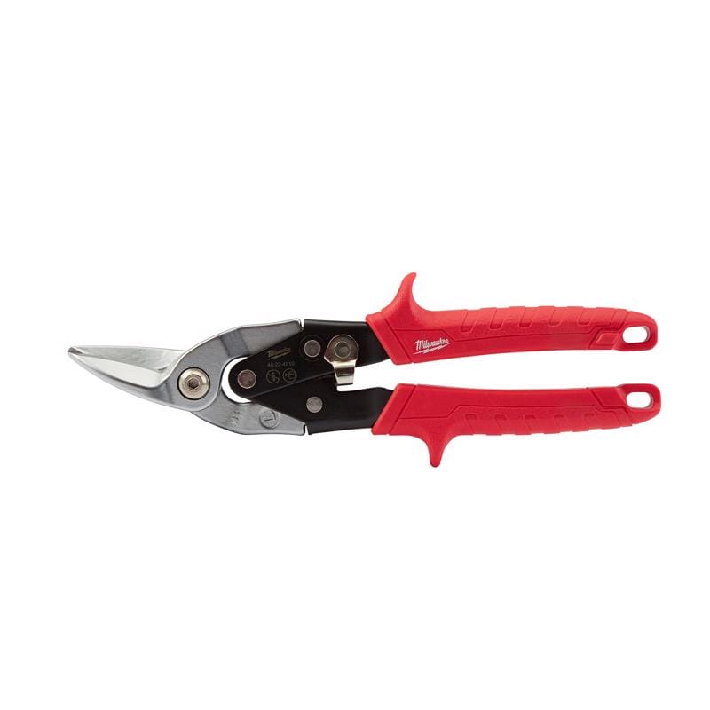 Milwaukee 48-22-4540 10 in. Forged Alloy Steel Left Serrated Aviation Snips 22 Ga. 1 pk