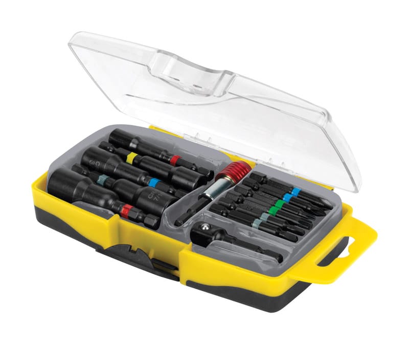 Performance Tool W9179 Assorted 2 in. L Impact Driver Bit Set S2 Tool Steel 13 pc