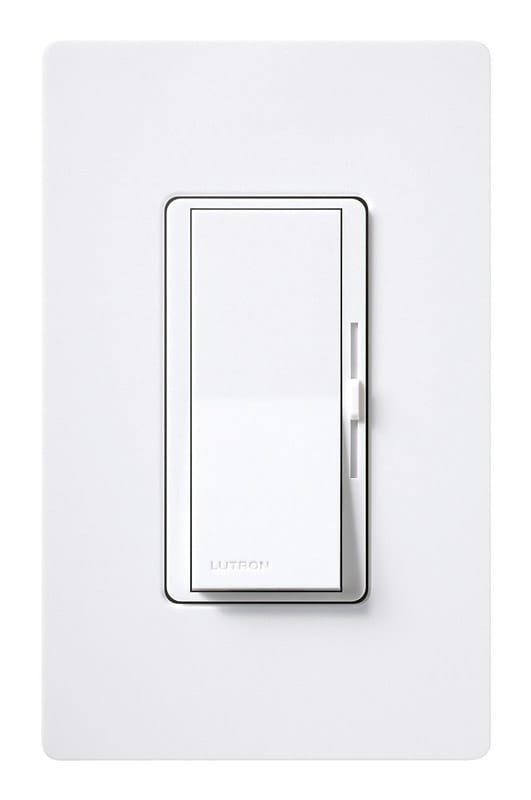 Lutron DVWFSQ-FH-WH Diva 1.5 amps Single Pole Rocker Fan Control White 1 pk
