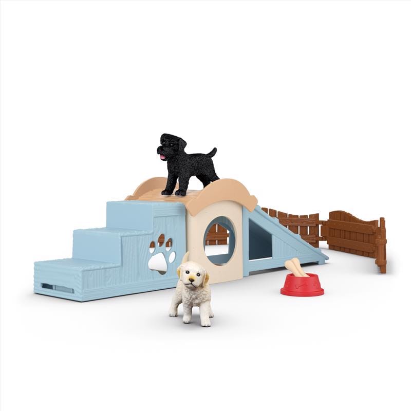 Schleich 42763 Puppy Playtime Figurine Toy