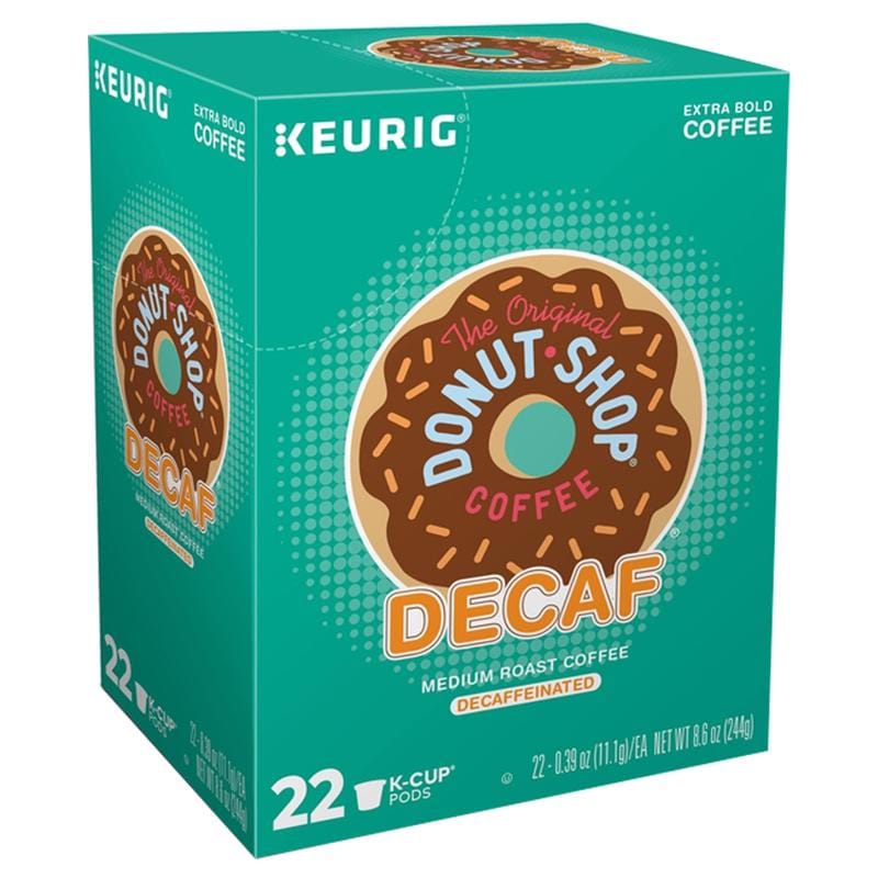 Keurig 5000341140 The Original Donut Shop Medium Roast Decaf Coffee K-Cups Decaffeinated 24 pk
