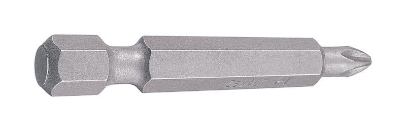 Dewalt DW2021 Phillips #1 X 2 in. L Power Bit Heat-Treated Steel 1 pc