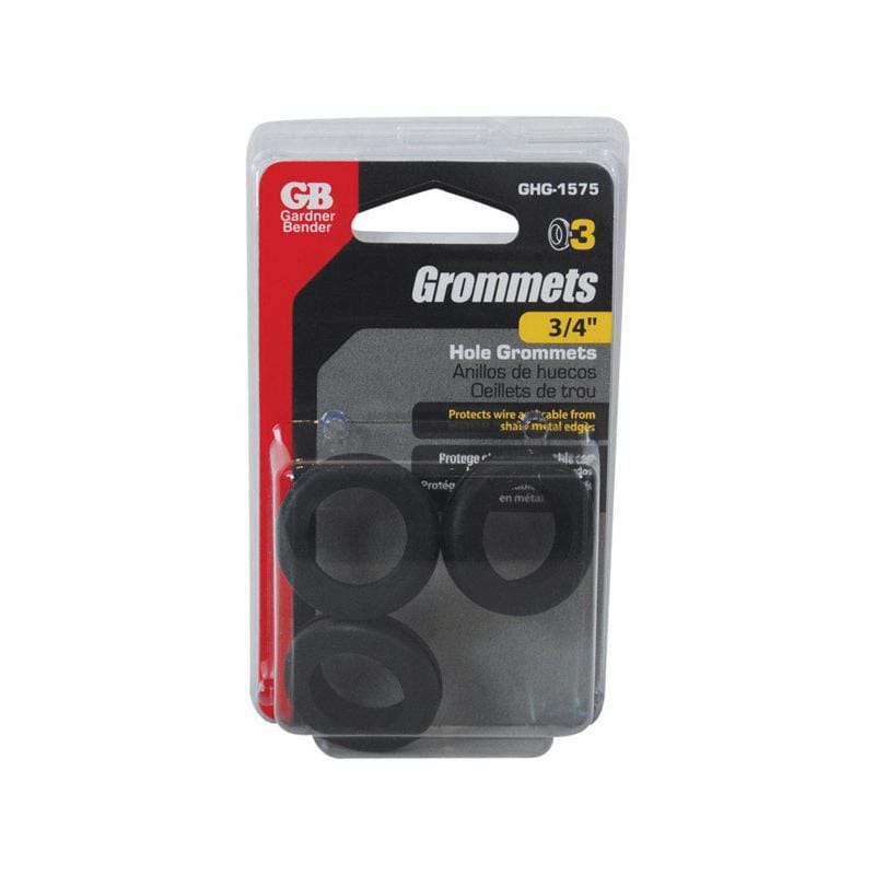 Gardner Bender GHG-1575 3/4 in. D Flexible Vinyl Grommets 3 pk