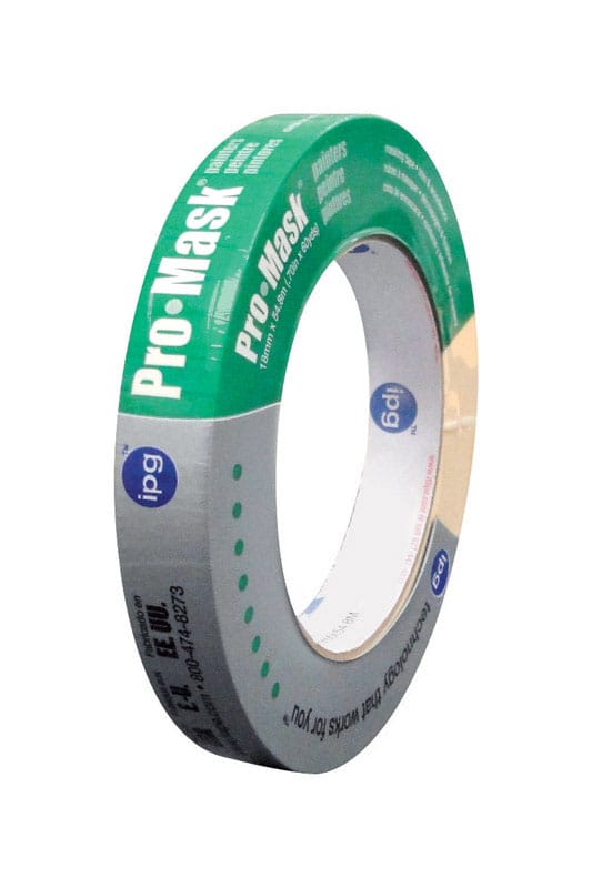 Ipg 5201-.75 Pro-Mask Painters 0.70 in. W X 60 yd L Natural Medium Strength Masking Tape 1 pk