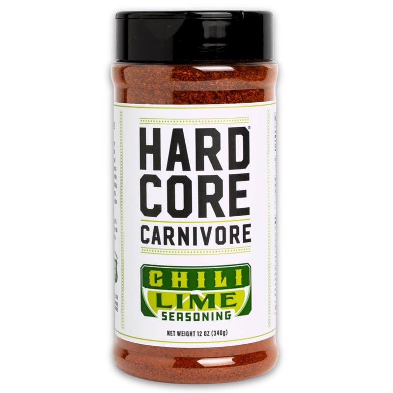 Hardcore Carnivore HCC184P12S Chili Lime Bar-B-Q Rub/Seasoning 12 oz