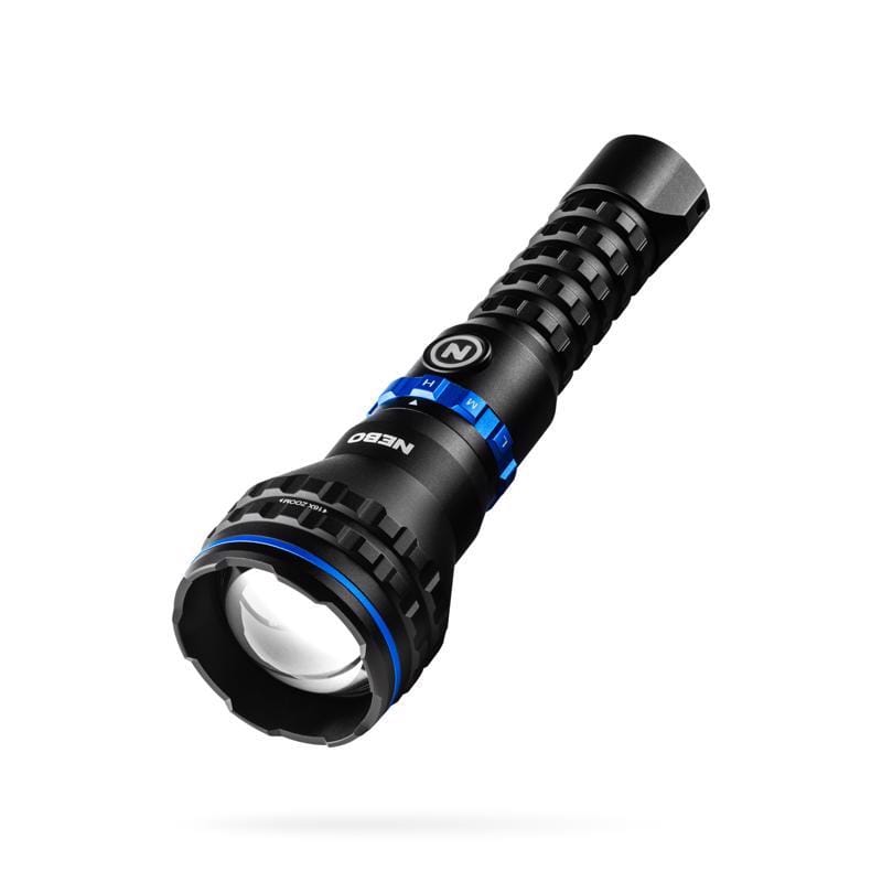 Nebo NEB-FLT-0026 Luxtreme 1000 lm Black/Blue LED Rechargeable Rechargeable Flashlight 21700 Battery