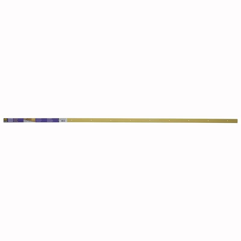 M-D Building Products 79095 0.1 in. H X 1.25 in. W X 72 in. L Satin Brass Aluminum Seam Binder