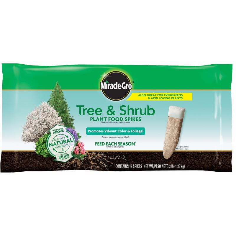 Miracle-Gro 4851020 Spikes Plant Food 12 pk