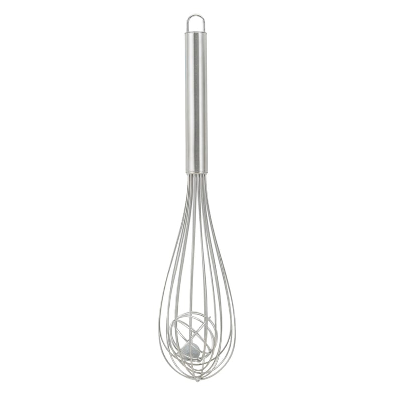 Mrs. Anderson's Baking 42166 Silver Stainless Steel Balloon Wisk w/Center Ball