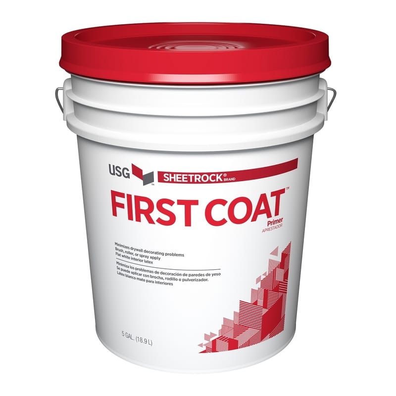 Sheetrock 544822 USG Sheetrock First Coat White Flat Latex Primer 5 gal