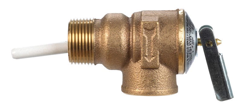 Cash Acme 16485A-0125 3/4 in. Bronze Temperature and Pressure Relief Valve