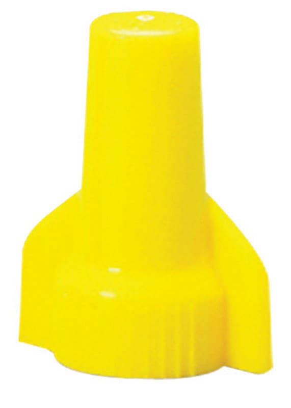 Gardner Bender 25-084 WingGard 22-10 Ga. Copper Wire Wire Connector Yellow 25 pk