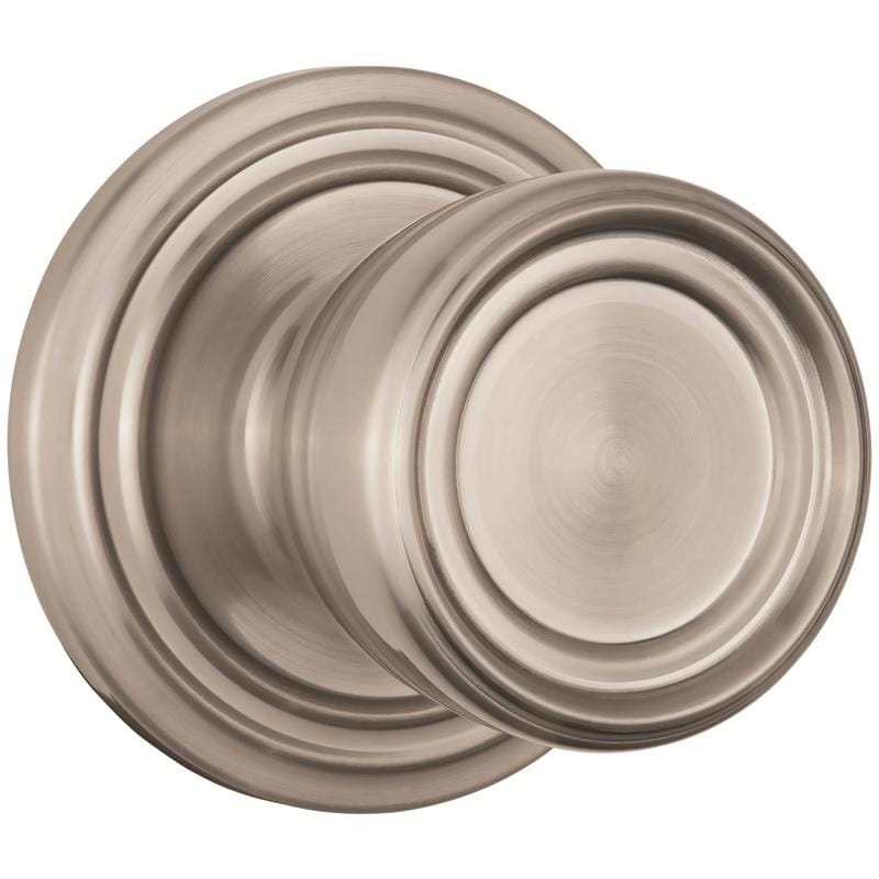 Brinks 23045-119 Push Pull Rotate Barrett Satin Nickel Single Cylinder Lock KW1 1.75 in.