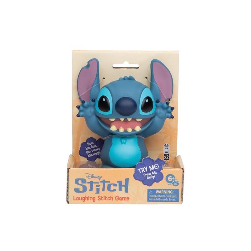Disney 25106 Lilo and Stitch Laughing Stitch Game Figurine Blue