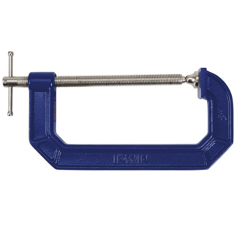 Irwin 225108 Quick-Grip 8 in. X 4 in. D Adjustable C-Clamp 900 lb 1 pc