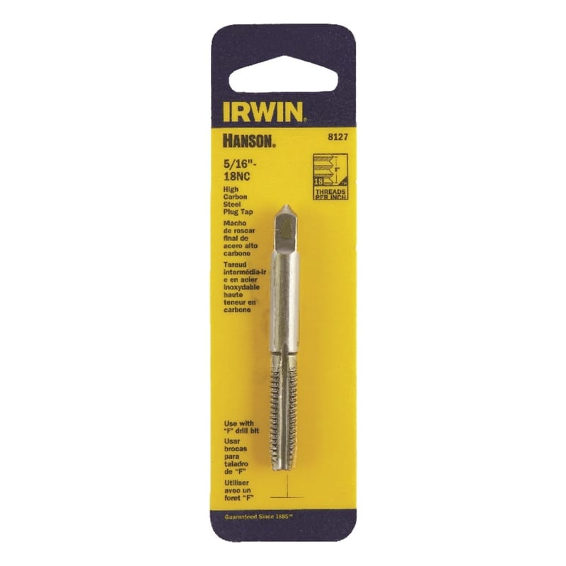 Irwin 8127 Hanson SAE 5/16 in. Plug Tap Fraction Tap