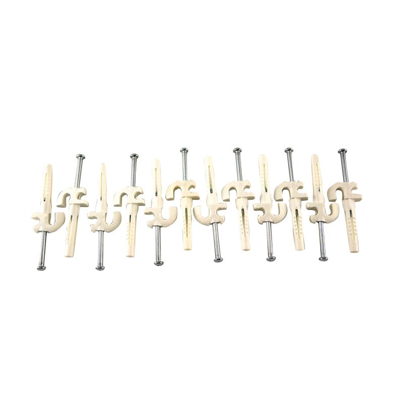 Organized Living 1466-6620-11 Plastic/Steel Versa-Clips with TriLock II Anchor