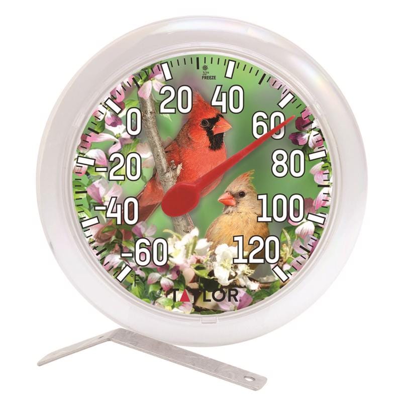 Taylor 5632 Dial Thermometer Plastic Assorted 6 in.