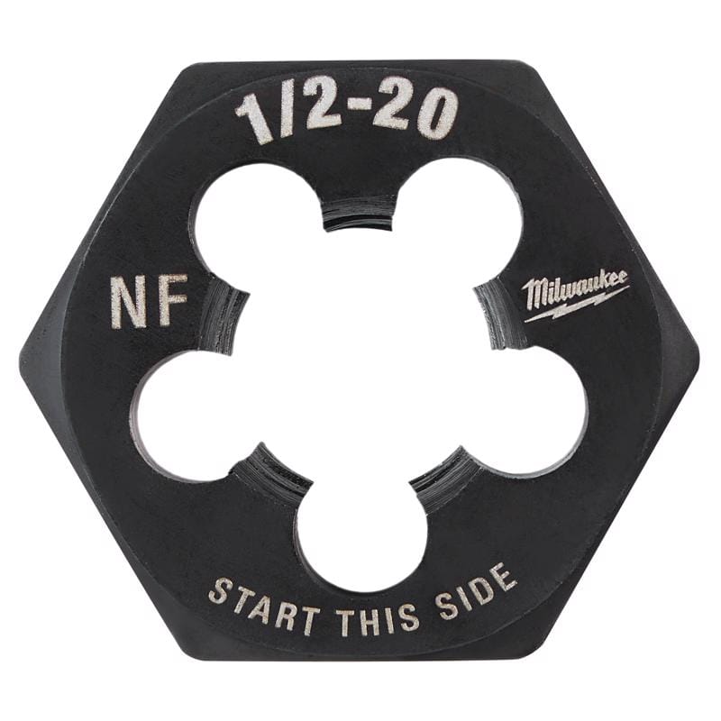 Milwaukee 49-57-5362 SAE 1/2-20 NF mm 1" Hex Threading Die