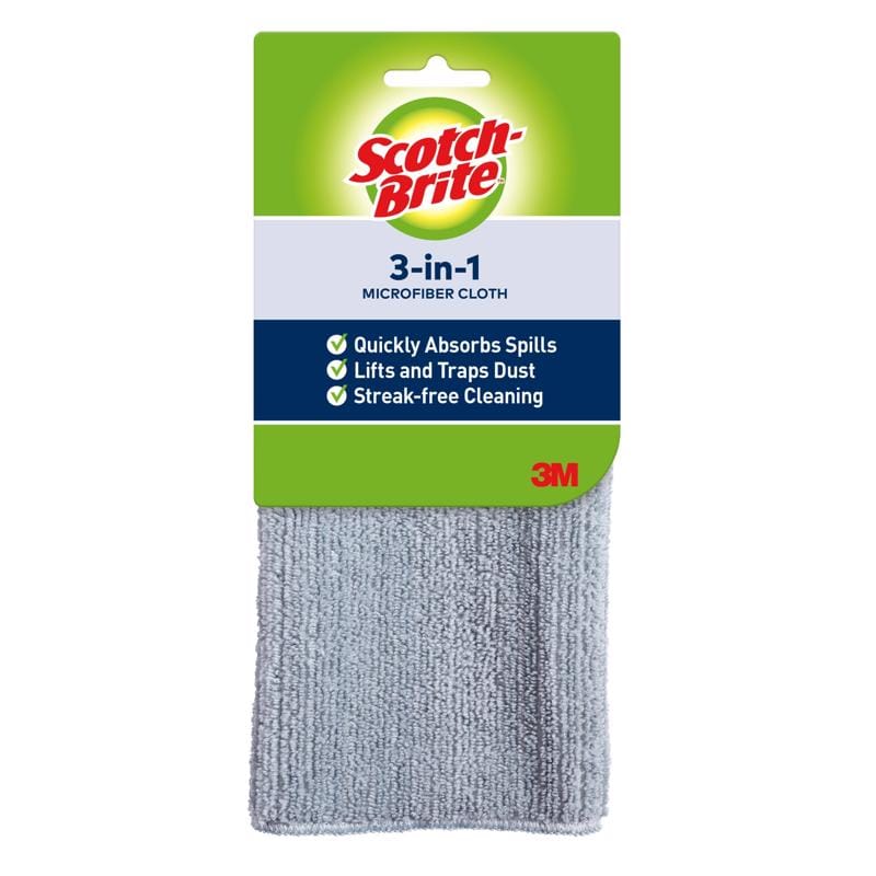 Scotch-Brite 9070 Microfiber Dusting Cloth 12 in. W X 14 in. L 1 pk