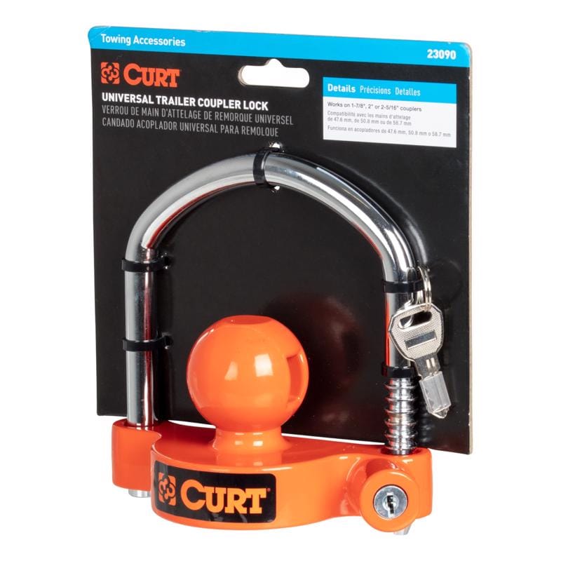 CURT 23090 Univ Trailr Couplr Lock