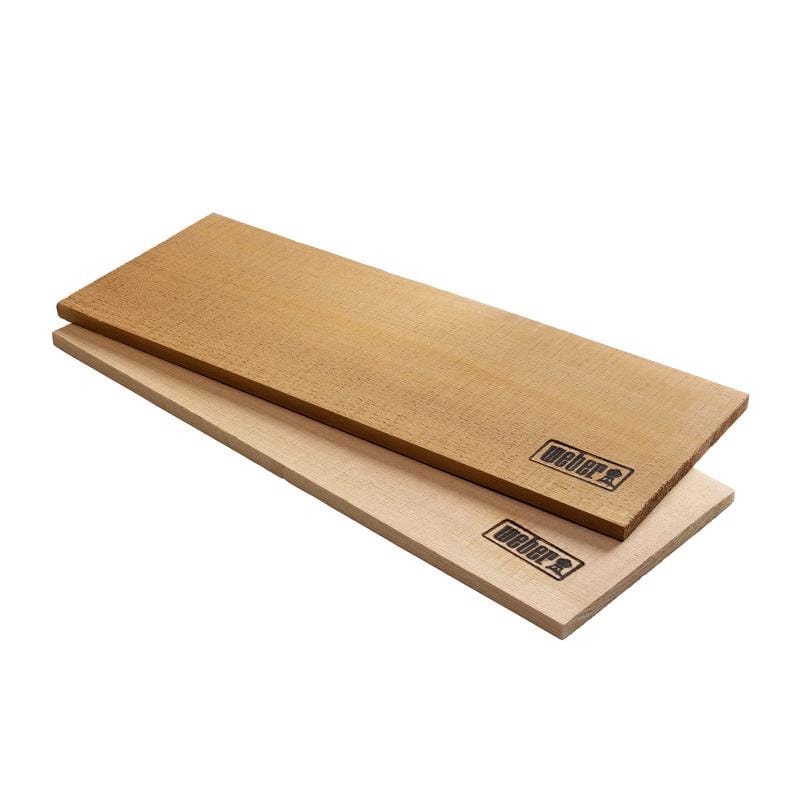 Weber 17302 Natural Wood Grilling Plank 15 in. L X 5.7 in. W 2 pk