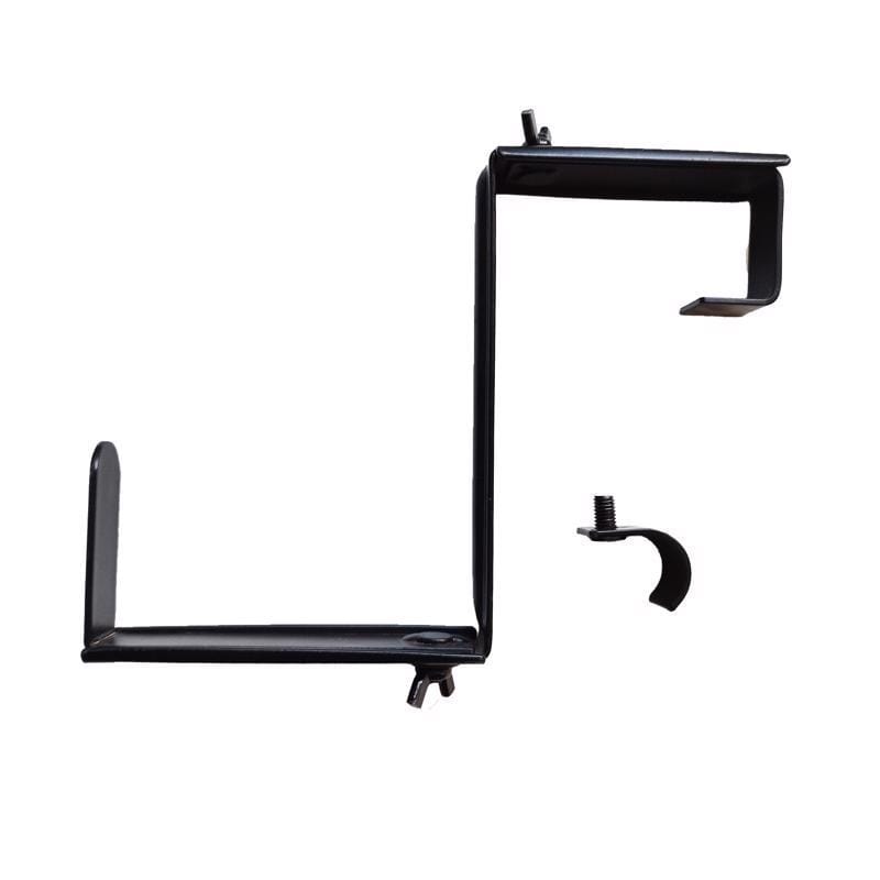 Living Accents 58047 Black Steel Adjustable Plant Bracket 1 pk