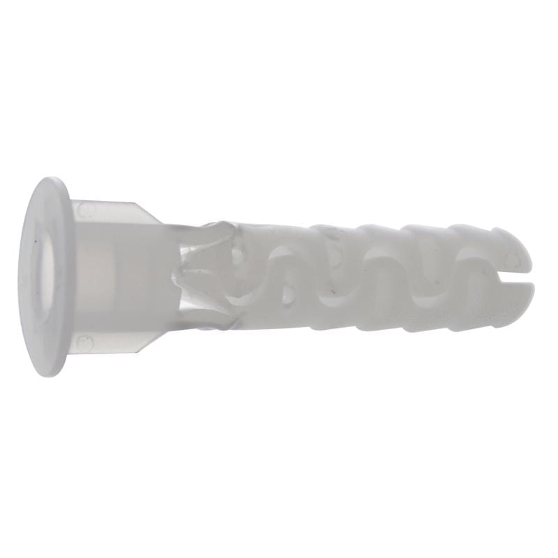 Hillman 376486 Caiman 5/16 in. D X 1-5/8 in. L Nylon Round Head Screw and Anchor 4 pk