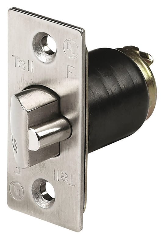 Tell CL100213 Stainless Steel Metal Guarded Latch Bolt