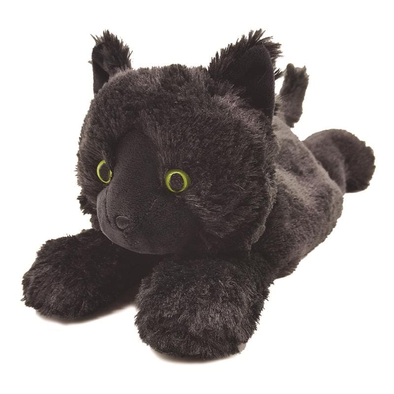 Warmies CP-CAT-6 Cat Stuffed Animals Black