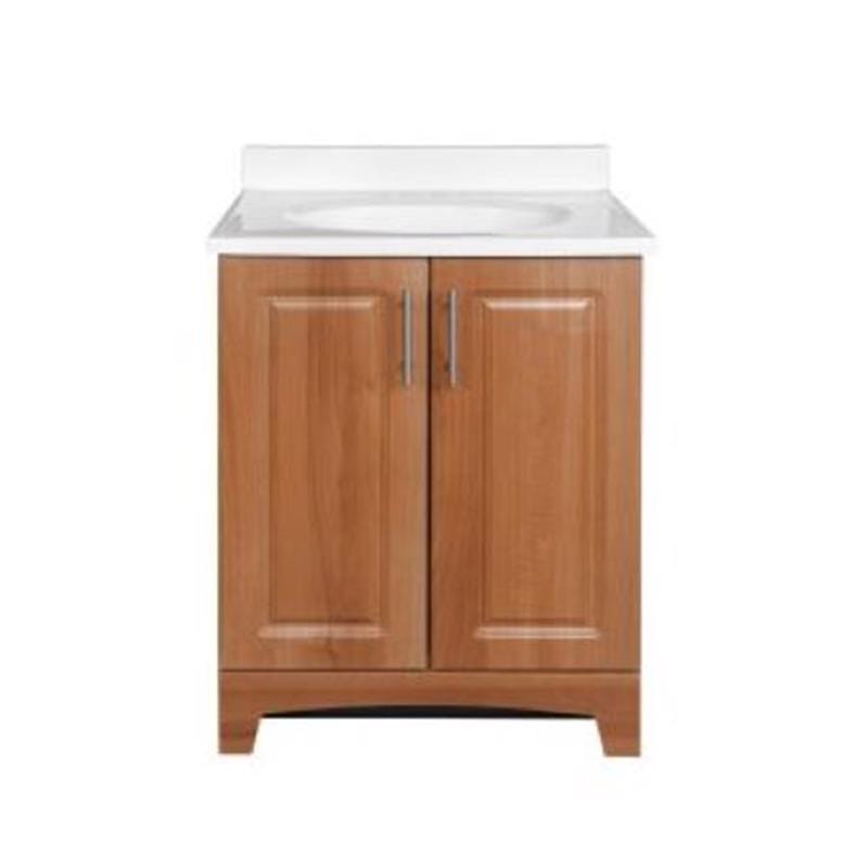Royal Cabinets 80-8102-0-1195 Single Oak Amati Bathroom Vanity 24 in. W X 17 in. D X 33.5 in. H