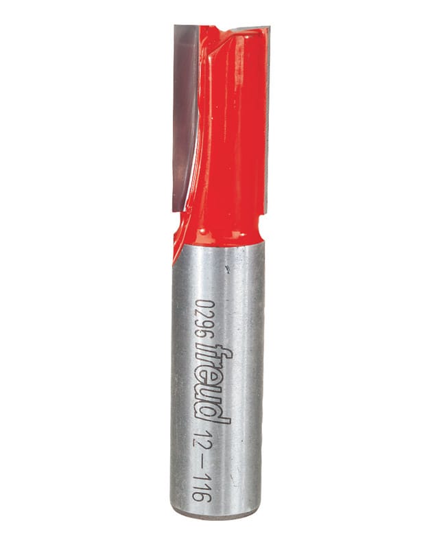 Freud 12-116 1/2 in. D X 1/2 in. X 2-5/8 in. L Carbide Double Flute Straight Router Bit