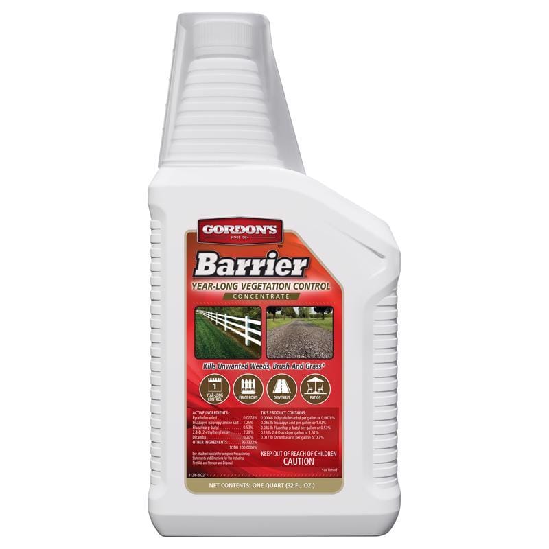 Gordon's 8121082 Barrier Brush/Grass/Weed Herbicide Concentrate 1 qt