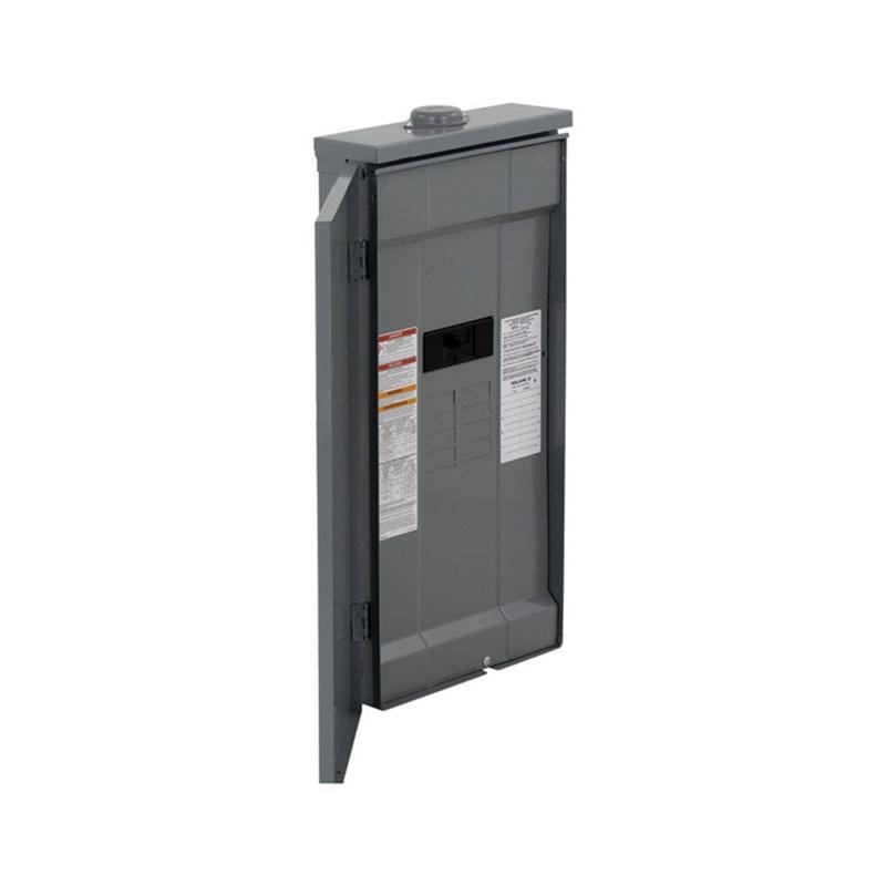 Square D HOM816M200PFTRB HomeLine 200 amps 120/240 V 8 space 16 circuits Wall Mount Main Breaker Load Center