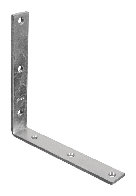 National Hardware N220-178 8 in. H X 1.25 in. W X 0.22 in. D Zinc-Plated Steel Inside Corner Brace
