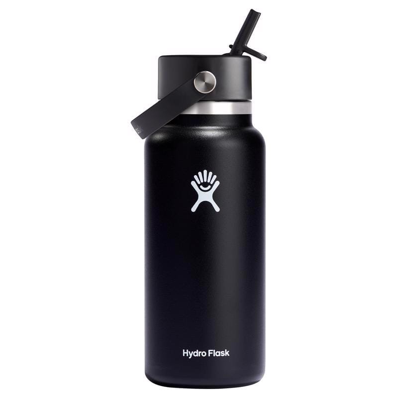Hydroflask W32BFS001 32 oz Black BPA Free Insulated Bottle