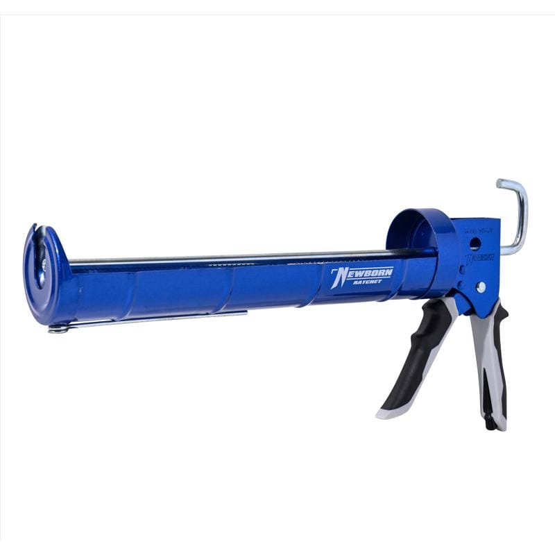 Newborn 915-GTR Gator Trigger Professional Steel Ratchet Rod Cradle Caulking Gun