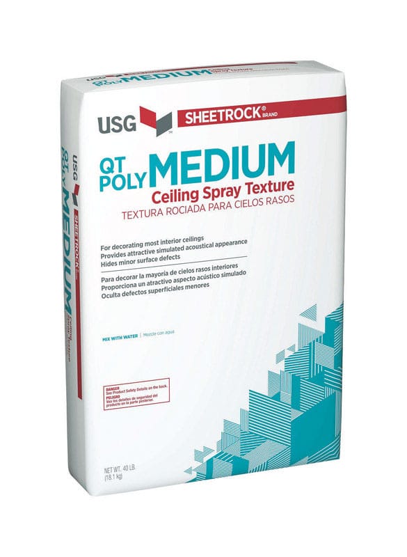 USG Sheetrock 540795 Sheetrock White Ceiling Spray Texture 40 lb