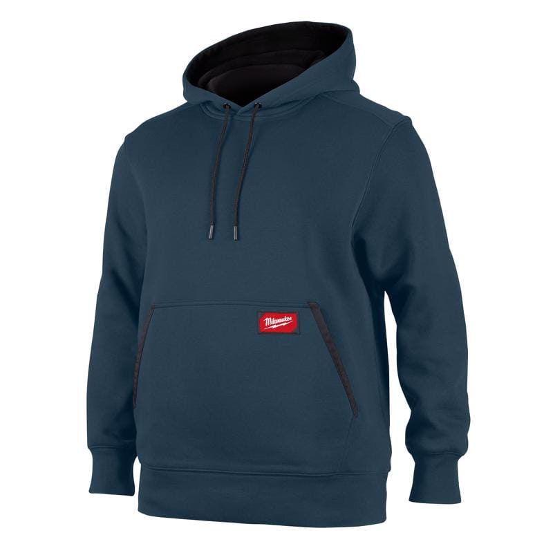 Milwaukee 351BL-2X midweight pullover hoodie blue