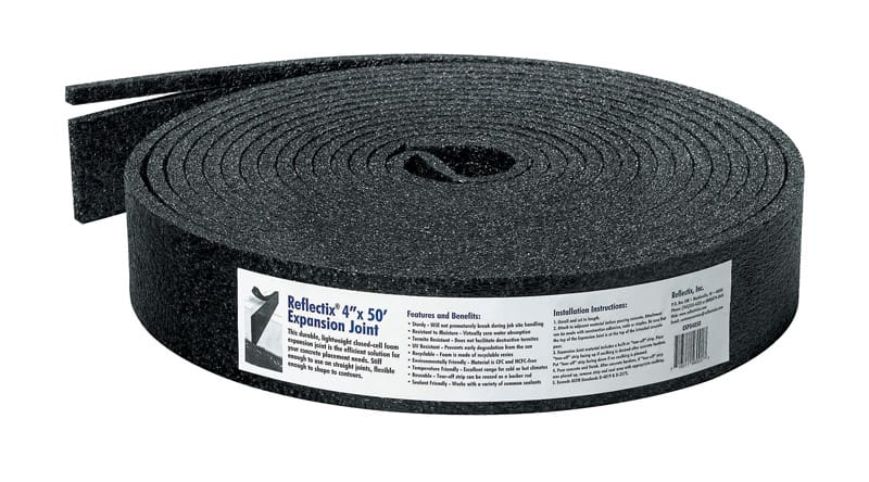 Reflectix EXP04050 4 in. W X 50 ft. L X 1/2 in. Expansion Joint Roll 50 sq ft