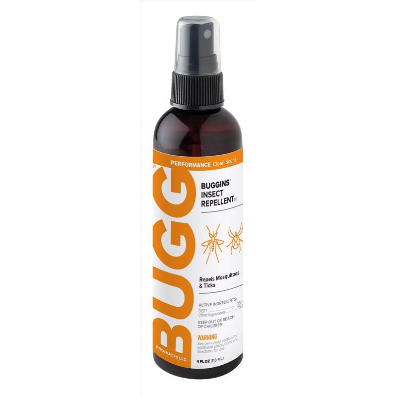 Bugg 12002 Buggins Insect Repellent Liquid For Gnats/Mosquitoes/Ticks 4 oz