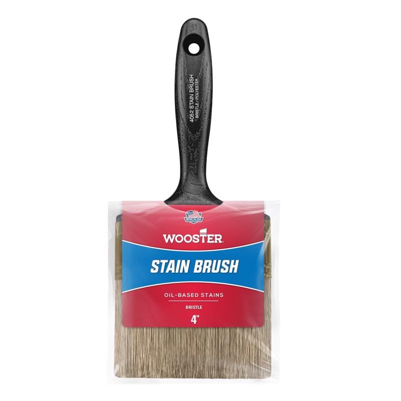 Wooster 4052-4 4 in. Flat Oil-Based Paint Brush