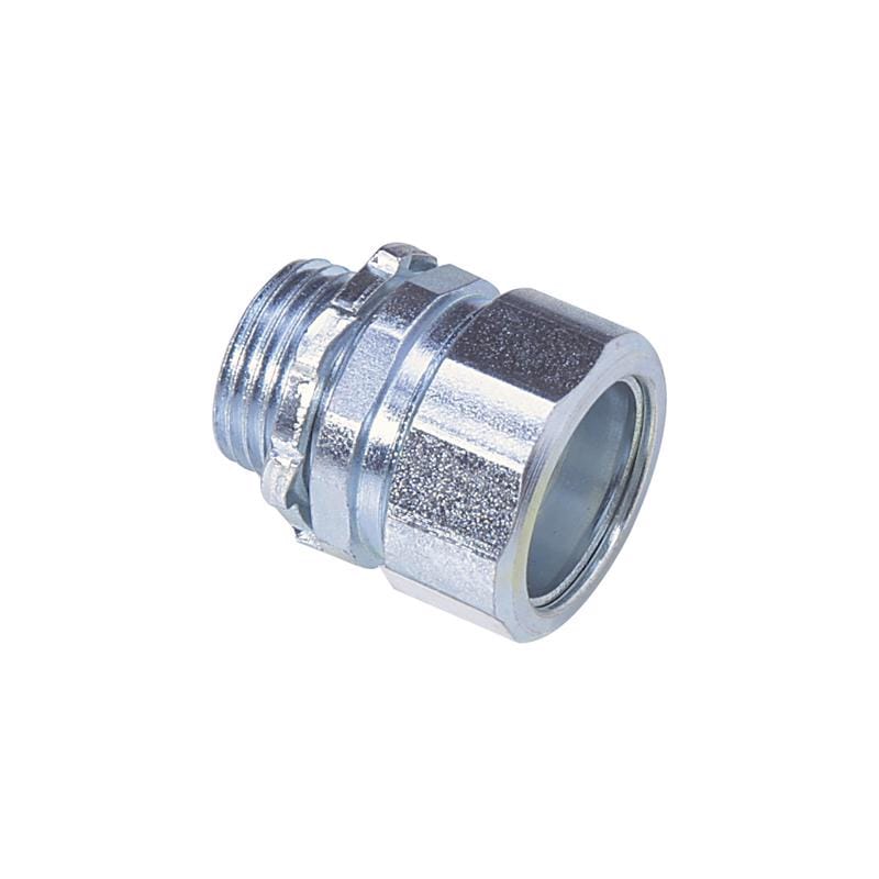Sigma Engineered Solutions 49050 ProConnex 1/2 in. D Zinc-Plated Steel Compression Connector For Rigid/IMC