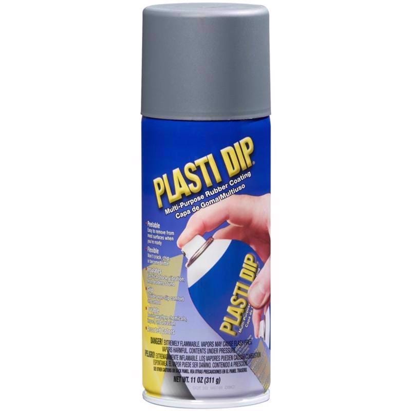 Plasti Dip 11221-6 Flat/Matte Gunmetal Gray Multi-Purpose Rubber Coating 11 oz oz