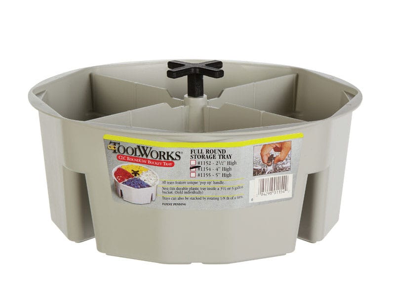 CLC 1154 10.5 in. Bucket Tray Black