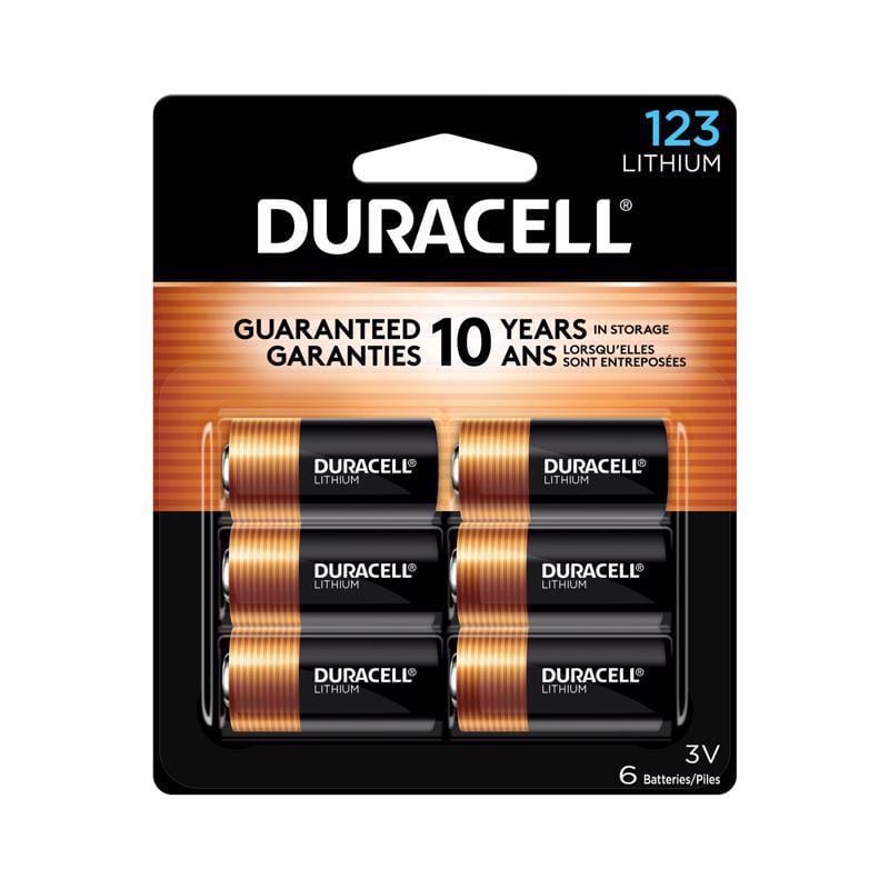 Duracell 035755 Lithium 123 3 V Battery 035755 6 pk