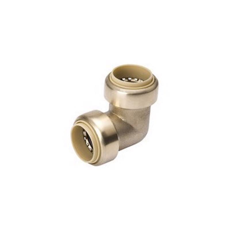 B&K 6631-005 Proline Push to Connect 1 in. PTC X 1 in. D PTC Brass 90 Degree Elbow